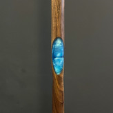 دسته خمیده عصا مدل آبتین ساختهشده از چوب گردو گیلان