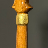 عصای سبک و حرفهای مناسب استفاده روزمره یا کلکسیونی، مدل کارا با تزئینات طلایی