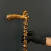 بدنه مارپیچ عصا مدل آرشام ساختهشده از چوب ون طبیعی