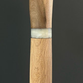 تصویر کامل عصای دستساز مدل چوب گلف، با بدنه صاف و خوشتراش از چوب راش گرجستان و رنگ طبیعی گرم