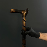 جزئیات ظریف پرداخت چوب ون در عصا مدل اساطیر