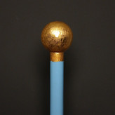 عصای دستساز سلطنتی ماندانا بدنه آبی از چوب راش گرجستان