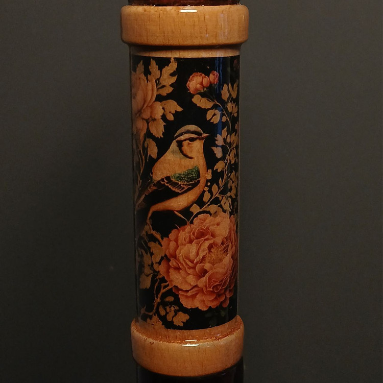 عصا مدل نغمه با دسته چوب آزاد و بدنه راش