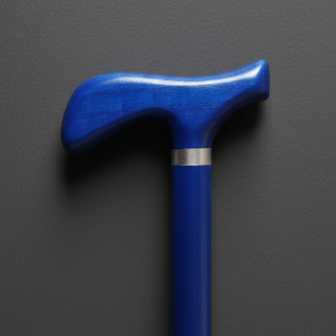 دسته ارگونومیک عصا مدل نیلگون ساخته شده با طراحی طبی و ضدآب