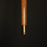 نمای نزدیک حلقه و اتصال دسته به بدنه عصا رخش — کیفیت ساخت و پرداخت دقیق