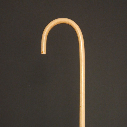 عصا خیزران کد 01 — نمای کامل از بدنهٔ خیزرانی با پوشش محافظ و دستهٔ ۷ سانتیمتری