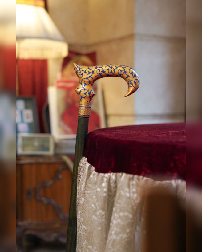 خرید عصا با طرح اصیل اسلیمی ایرانی