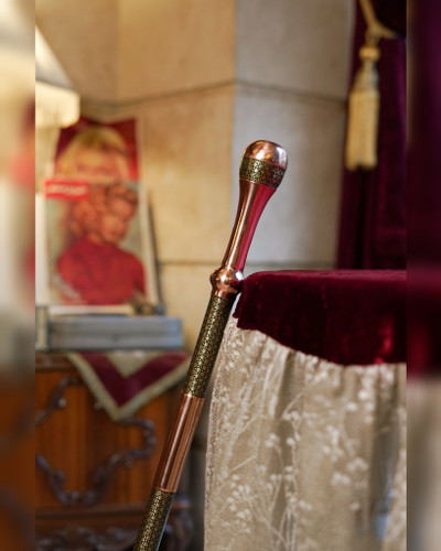 عصای مس و خاتم لوکس ساخت برند عصاخان – طراحی دستساز ایرانی