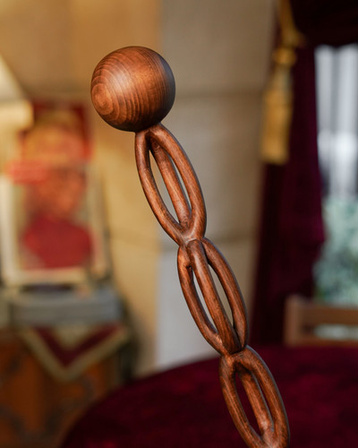 عصا مدل پیوند ساخته شده از چوب گردو یک تکه