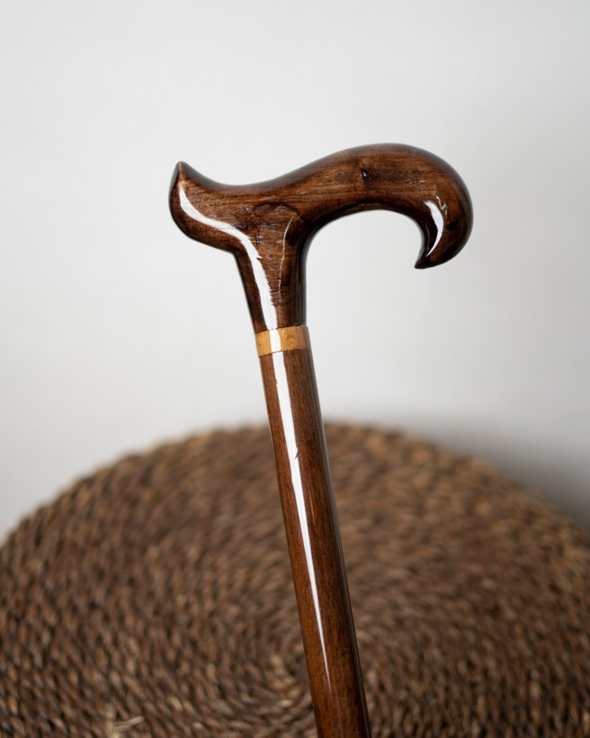 نمای نزدیک حلقه چوب افرا