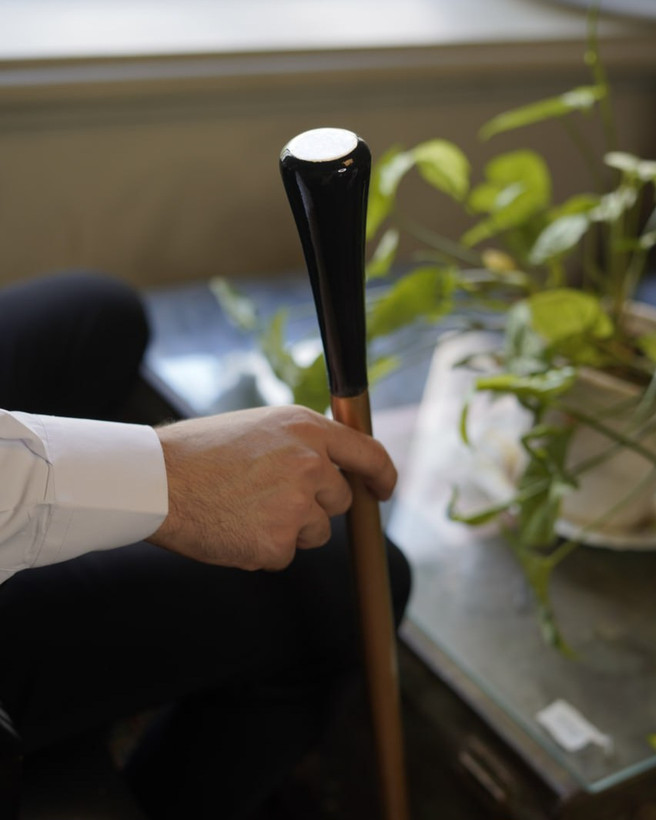 خرید عصا شاهی مدل آرتمن طلایی | لاکچری، دستساز و لوکس