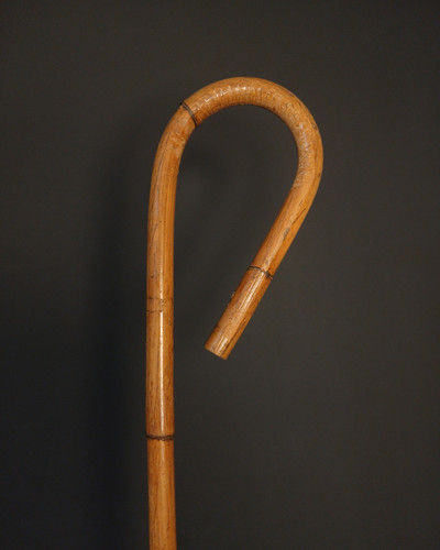 عصای خیزران طبیعی تو پُر با ارتفاع ۱۲۰ سانتی متر